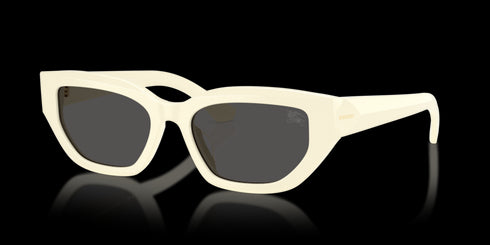BURBERRY 0be4463d 54 White W/grey Accessories